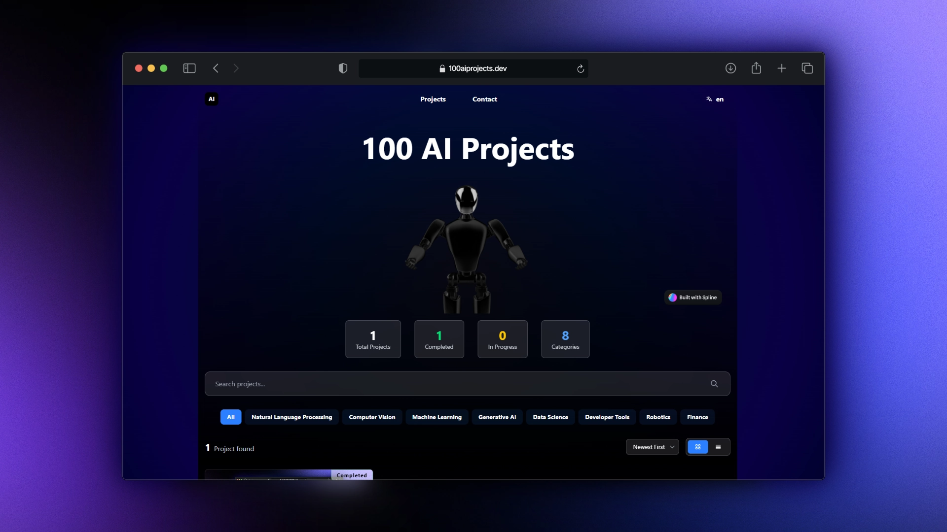 100 AI Projects